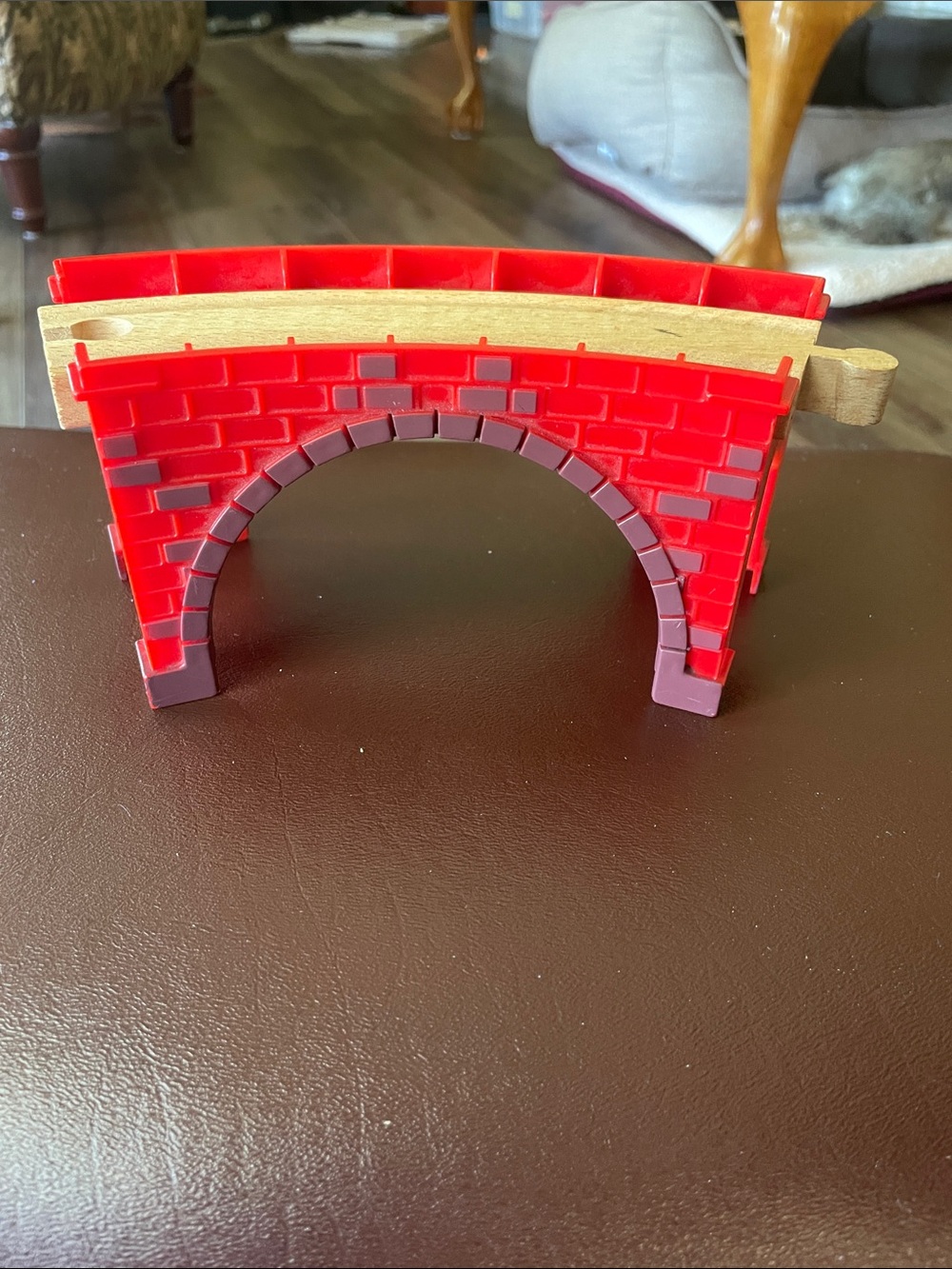 VTG Thomas the Train Wooden Railway Compatible Brick Curved Riser